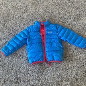 REI Reversible Down Jacket Size 3T